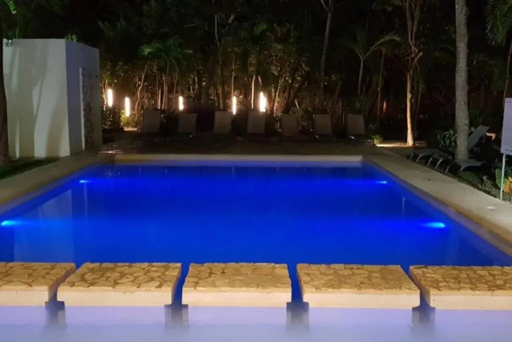 Nyaraló La Casa Del Arbol -4Bed 3 Bath Villa Puerto Morelos Mexikó