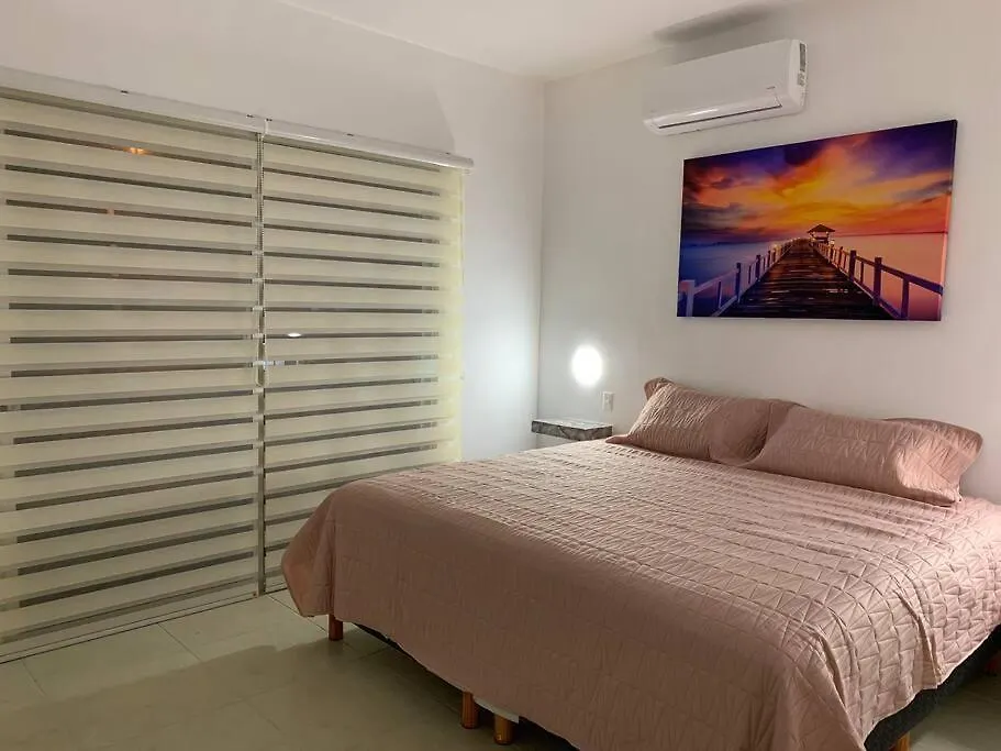 Feriehus La Casa Del Arbol -4Bed 3 Bath Villa Puerto Morelos Mexico